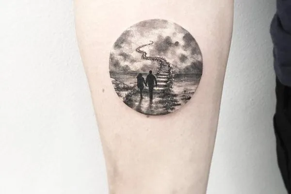 Tatuaż schody znaczenie: odkryj głęboką symbolikę osobistego rozwoju