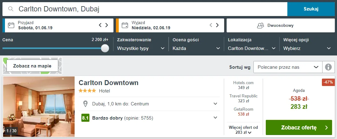 Ile kosztuje hotel w Dubaju? Ceny, porady i ukryte koszty noclegów