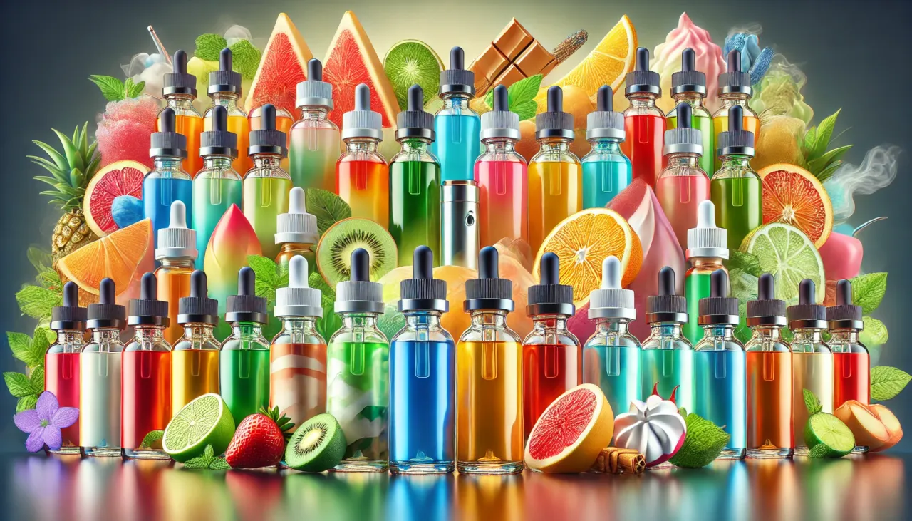 Ranking smaków e-liquidów - TOP 12 najlepszych w 2023 roku