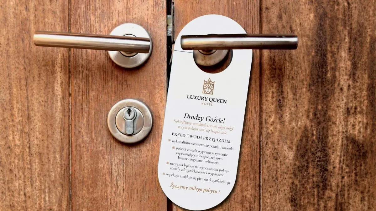 Jak zamknąć drzwi w hotelu na kartę od środka i czuć się bezpiecznie