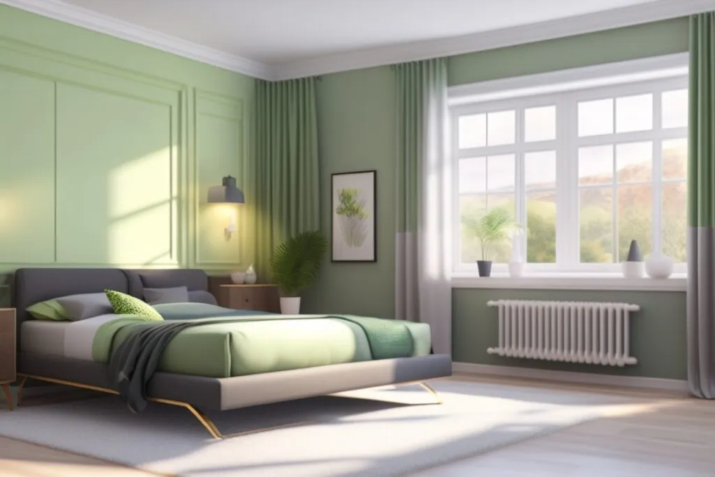 Jak pomalować sypialnię na dwa kolory - proste techniki i porady