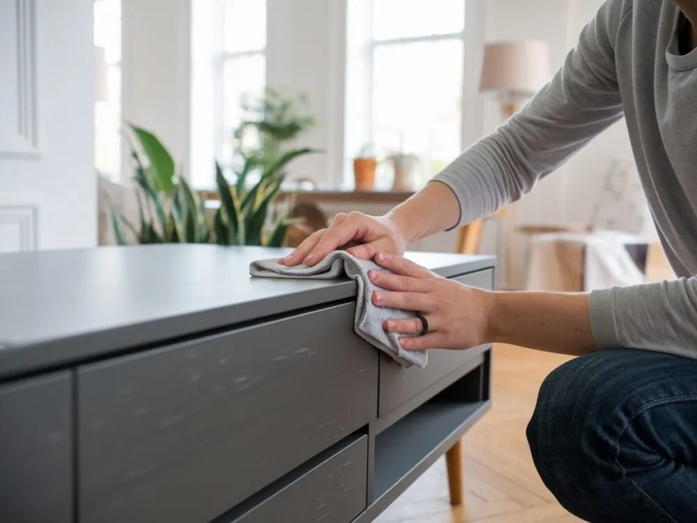 Jak usunąć rysy z mebli matowych - skuteczne metody i porady