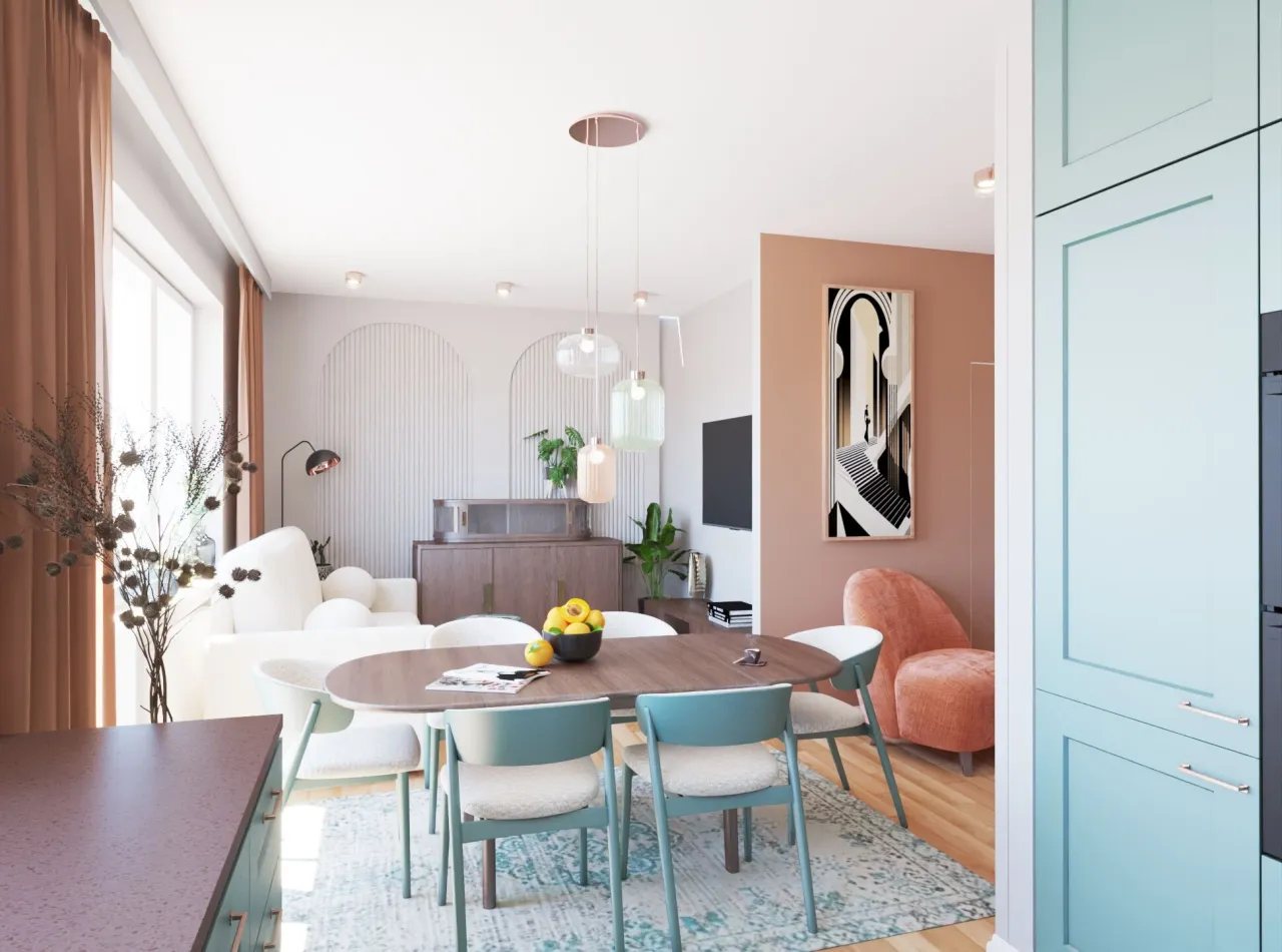 Jak ustawić meble w salonie z jadalnią, by zyskać przestrzeń i styl