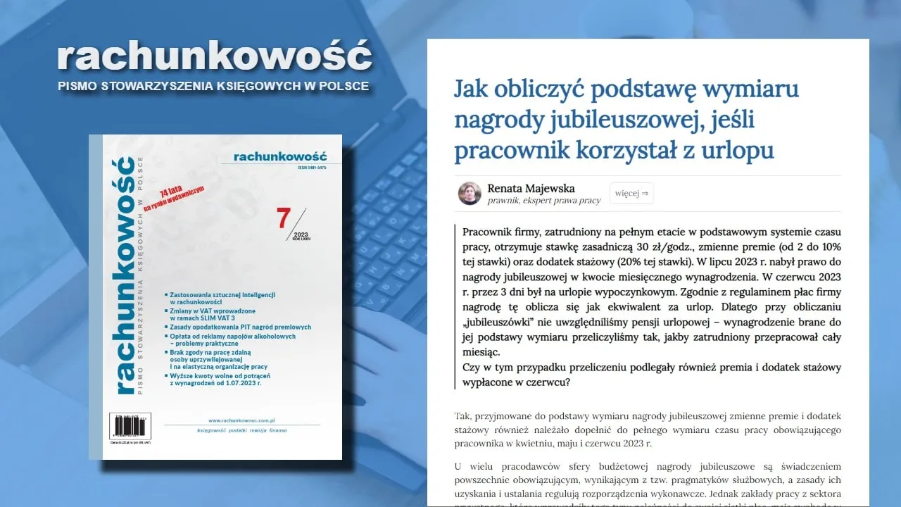 Jak obliczyć staż pracy do nagrody jubileuszowej i uniknąć błędów Jak obliczyć staż pracy do nagrody jubileuszowej i uniknąć błędów