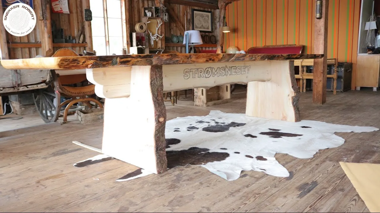 Stół z bali: Przewodnik DIY Jak zrobić krok po kroku?