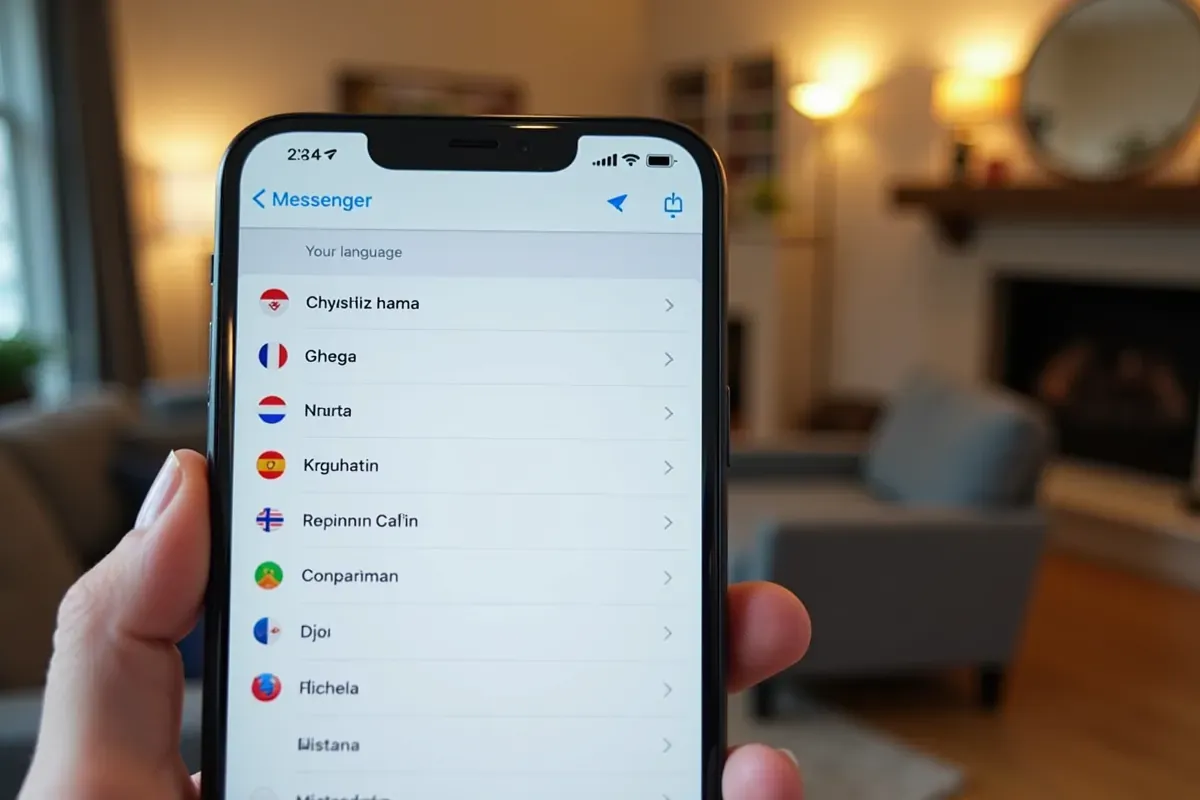 Messenger po obcemu? Jak zmienić język - Android, iOS, PC