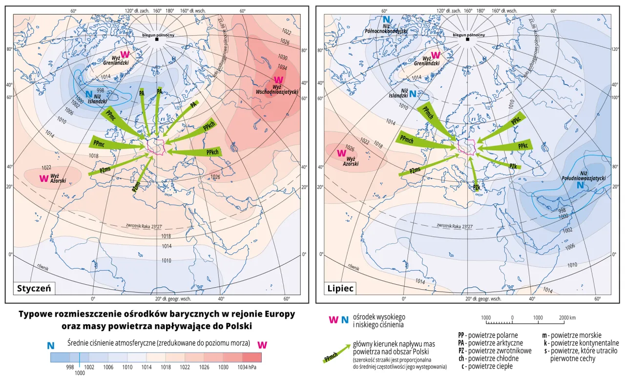 Czynniki klimatu Polski: Dlaczego pogoda jest taka zmienna?