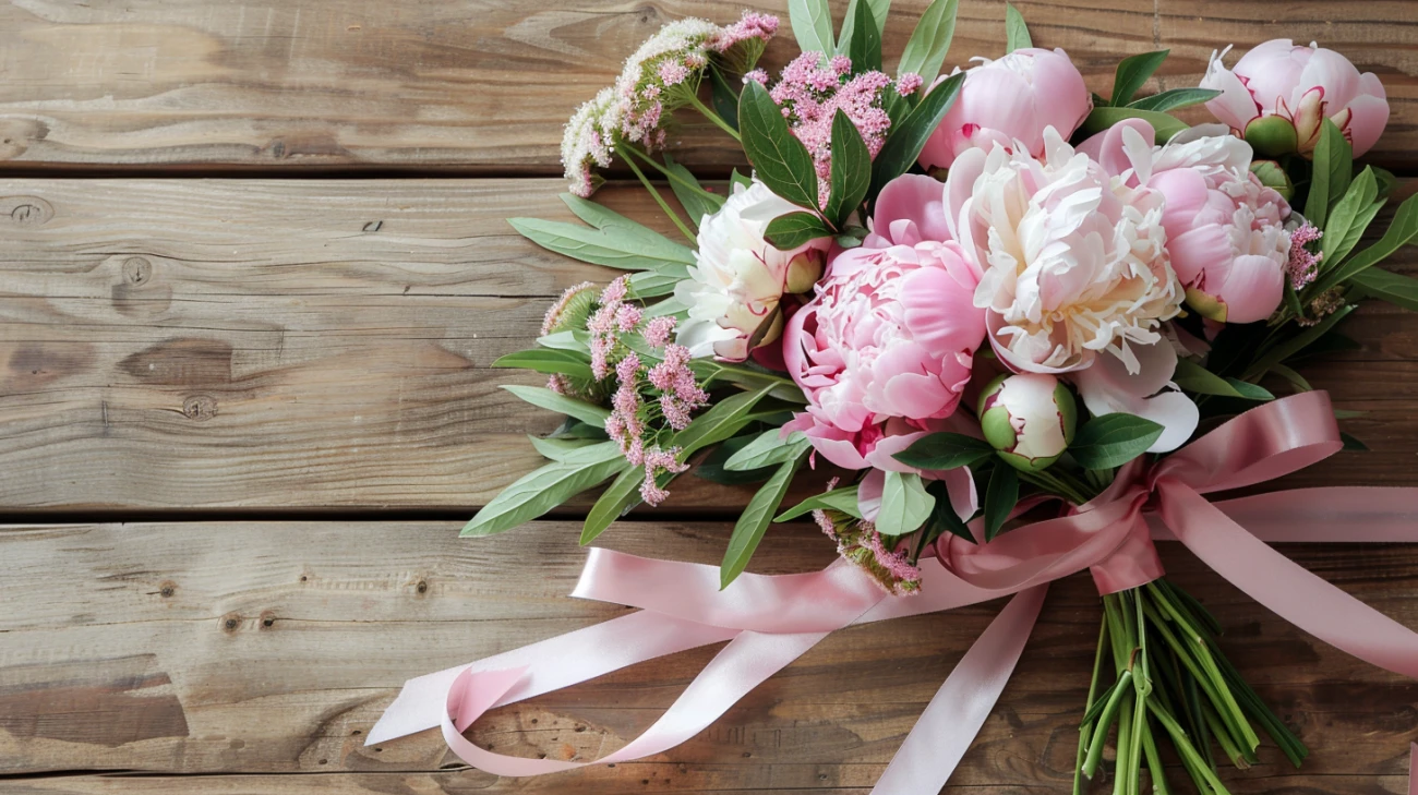 Bukiet piwonii: Jak stworzyć romantyczny bukiet z pięknych kwiatów?