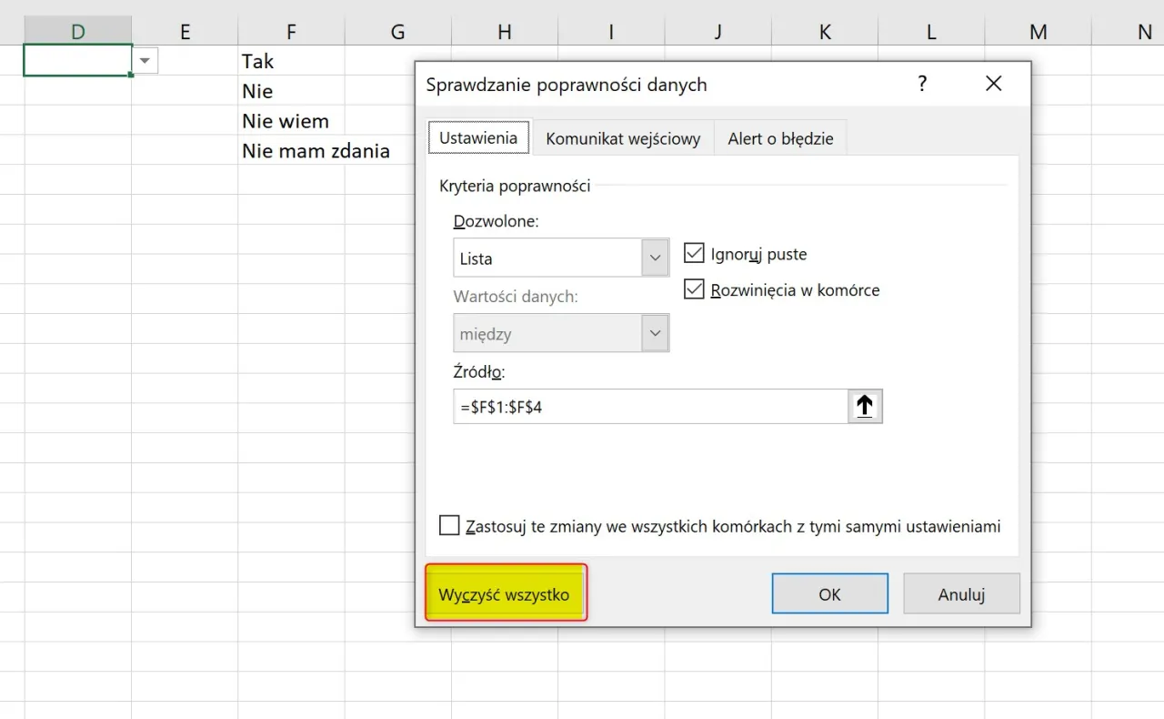 Jak utworzyć listę rozwijaną w Excelu – proste kroki bez błędów