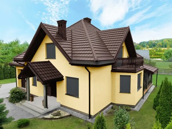 Rudy dach jaka elewacja – idealne kolory, które zachwycą każdego