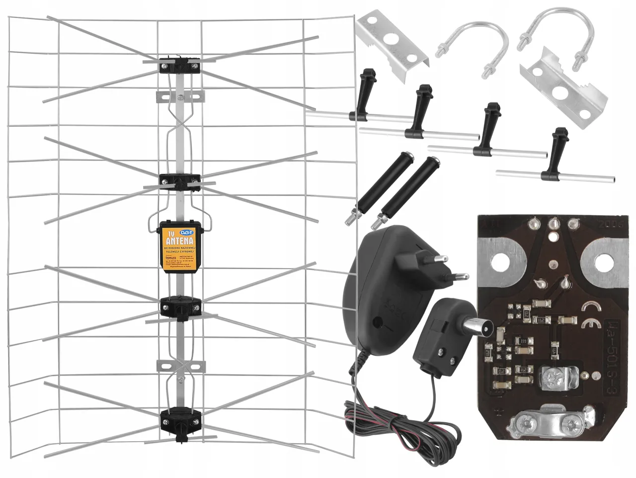Antena siatkowa ze wzmacniaczem DVB-T2/HEVC: Wybór, montaż, problemy Antena siatkowa ze wzmacniaczem DVB-T2/HEVC: Wybór, montaż, problemy