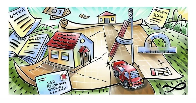 Droga konieczna: jak uzyskać prawo przejazdu przez cudzą działkę