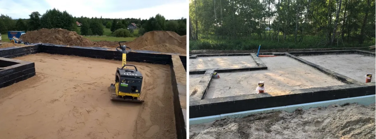 Czym zasypać fundamenty wewnątrz, aby uniknąć problemów budowlanych?