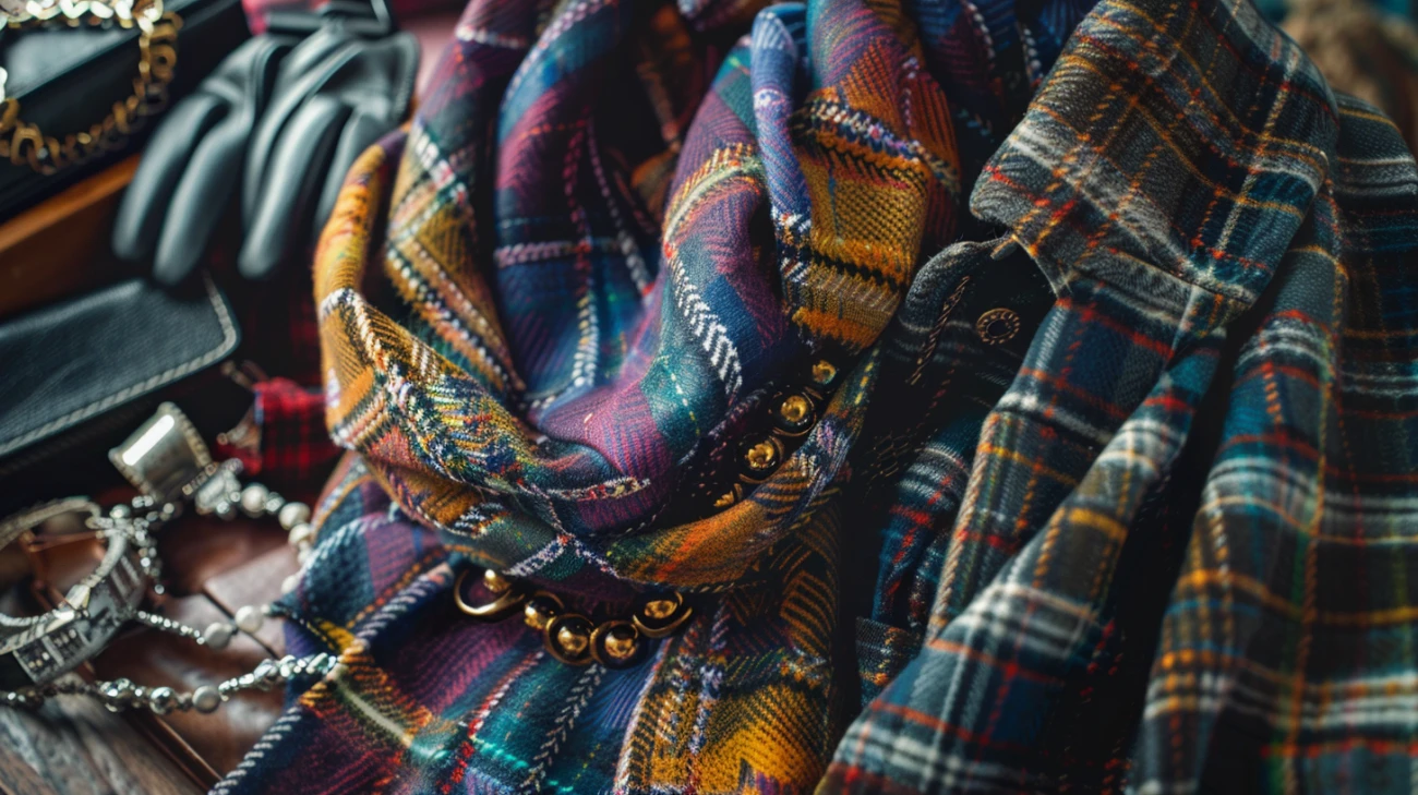 Dodatki do płaszcza w kratę: Stylowe uzupełnienie twojej garderoby!