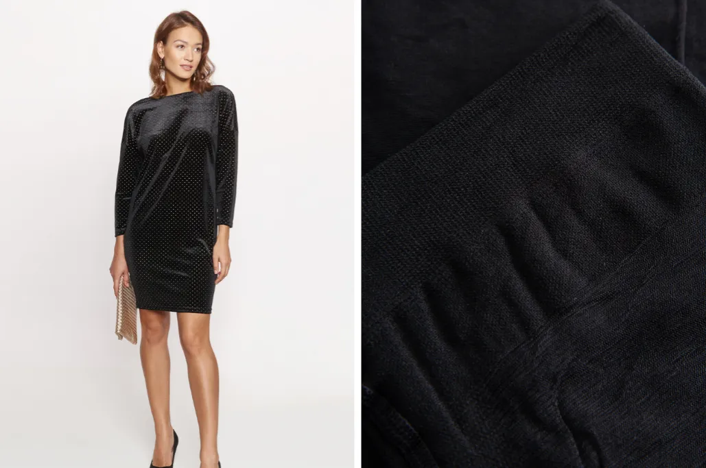 Jakie rajstopy do welurowej sukienki - uniknij modowych faux pas