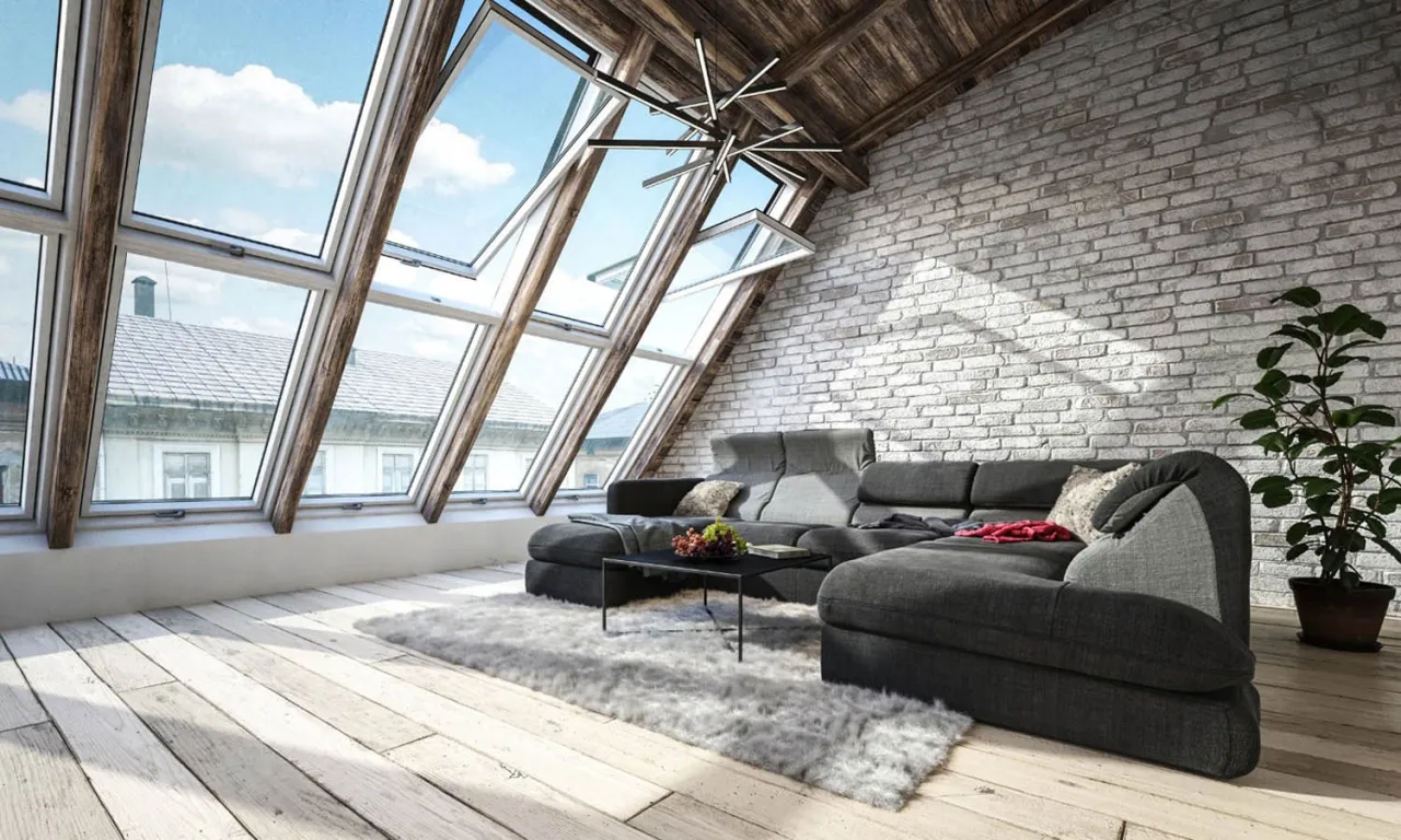 Widoczne krokwie na poddaszu: estetyka i funkcjonalność wnętrz