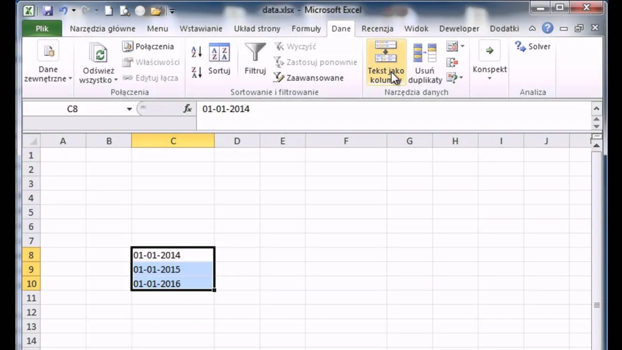 Jak zrobić ułamek w excelu i uniknąć jego zamiany na datę - poradnik