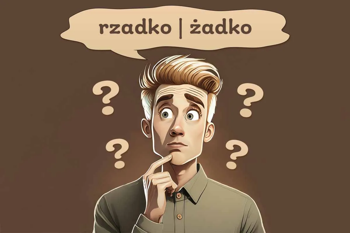 Rzadko czy żadko? Poznaj poprawną pisownię i uniknij błędu.