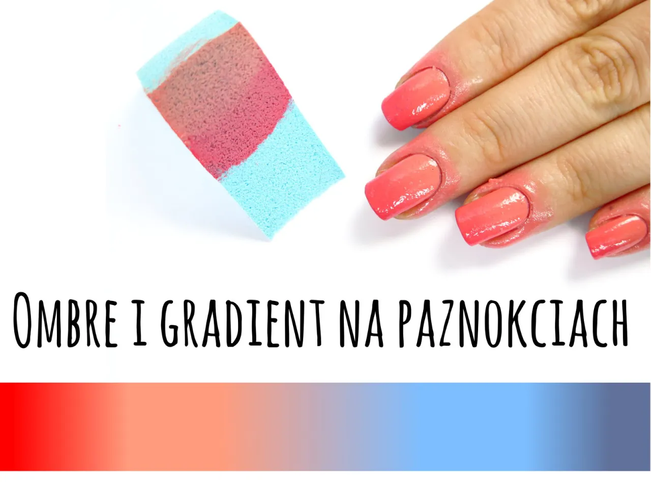 Paznokcie hybrydowe ombre: jak zrobić krok po kroku? Poradnik