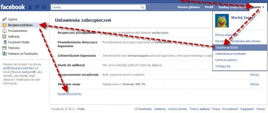 Jak skasować konto na Facebook i nie stracić ważnych danych