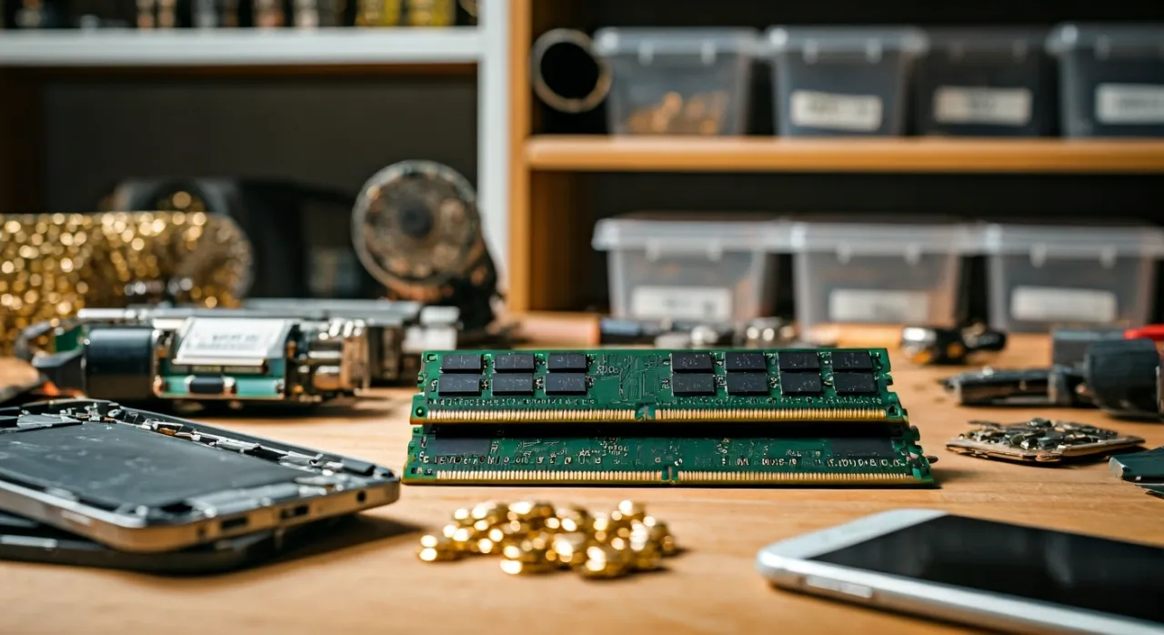 Jak odzyskać złoto z elektroniki bez ryzyka i wysokich kosztów