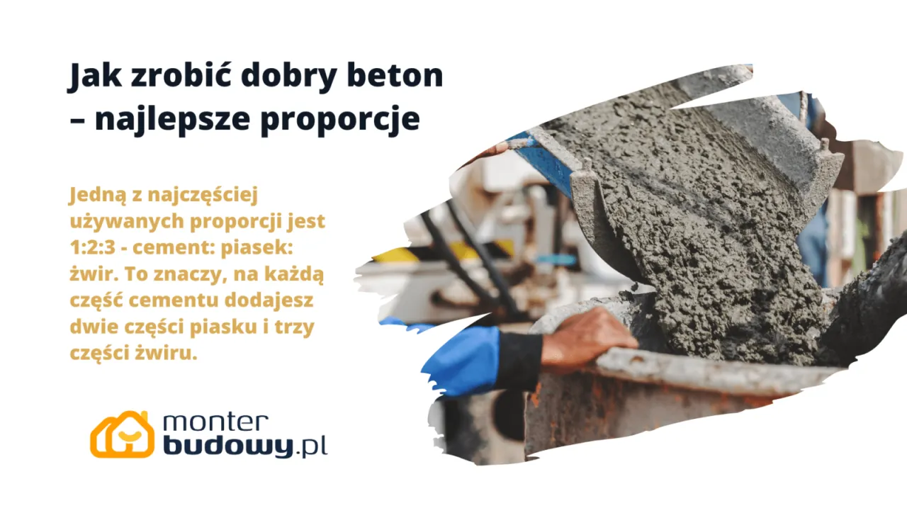 Zrób beton B20 sam! Proporcje, składniki, pielęgnacja poradnik