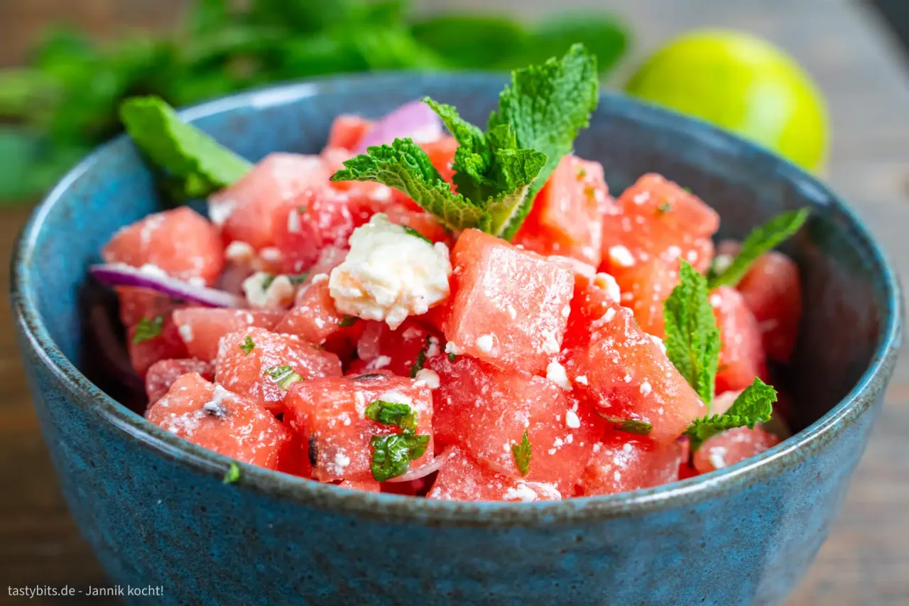 Der perfekte Wassermelone Feta Salat: Rezept & Geheimtipps
