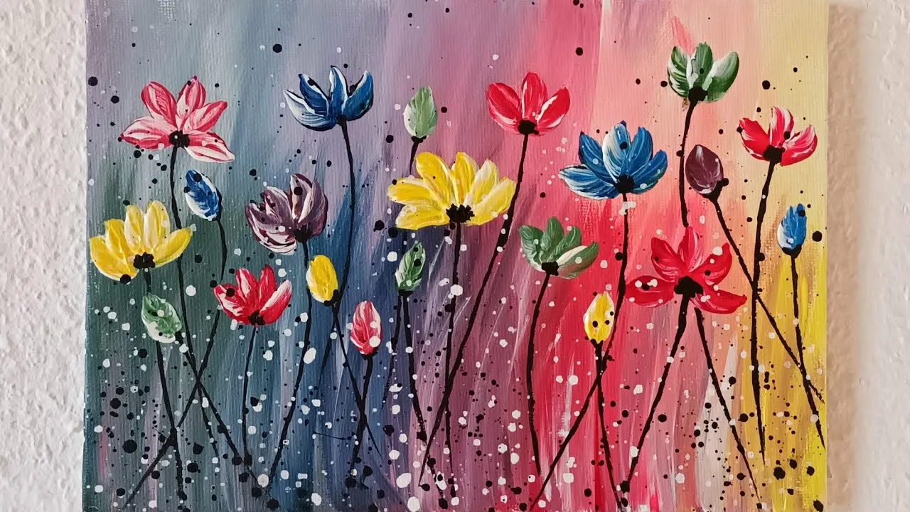 Acrylbilder malen: Einfache Ideen & Anfänger-Tipps