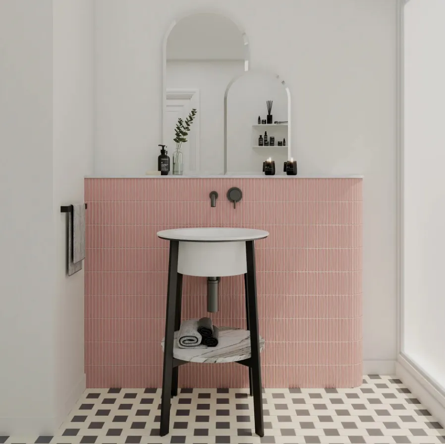 Różowa łazienka jakie dodatki: eleganckie inspiracje, które oczarują