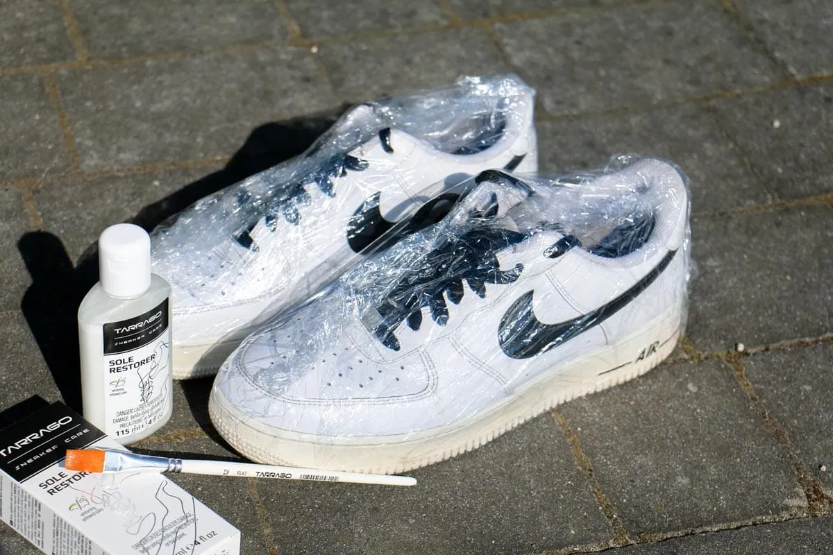 Jak wyczyścić buty Air Force i pozbyć się żółknięcia skutecznie