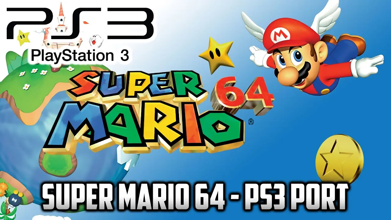 Mario na PS3 - Jak grać w Super Mario na PlayStation 3