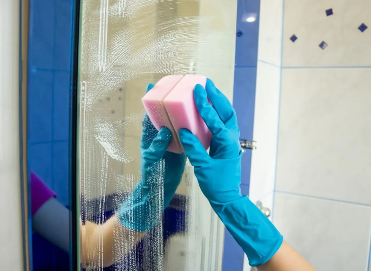 Jak umyć lustro pianką do golenia i uniknąć smug na szkle