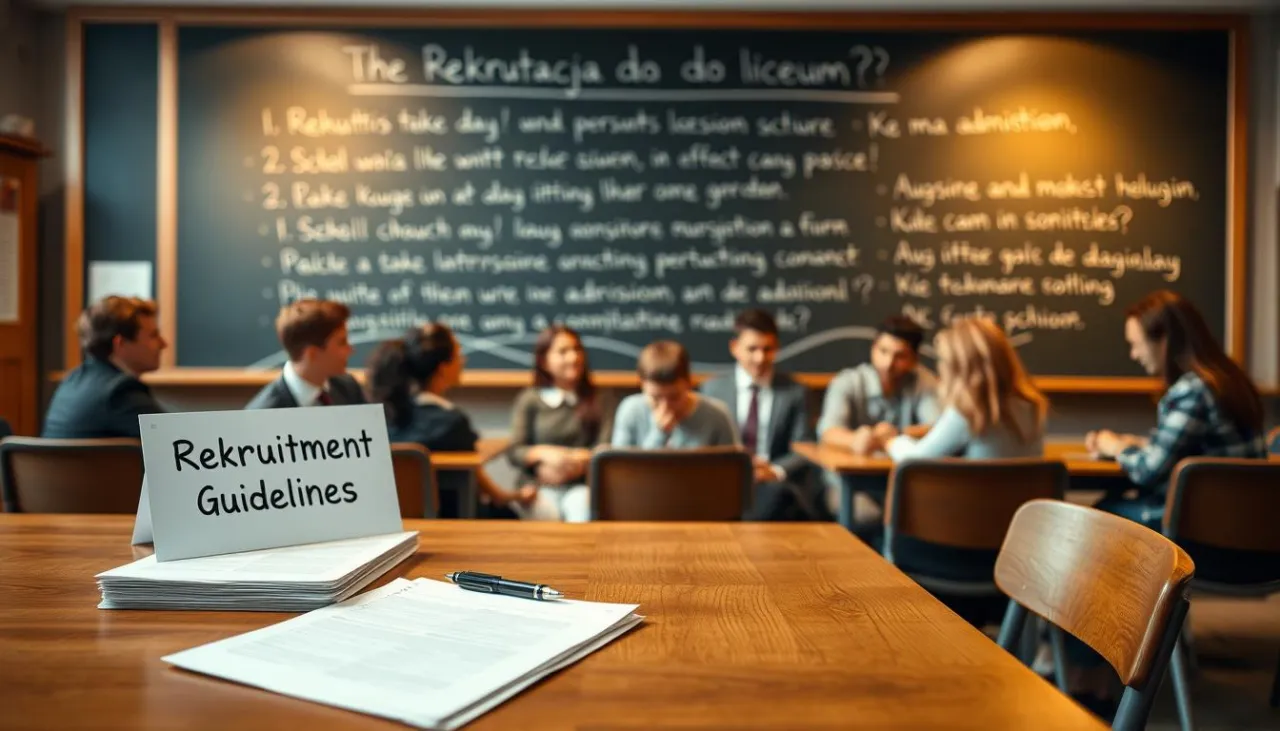 Pierwszeństwo w rekrutacji do liceum: Kto ma realną przewagę?