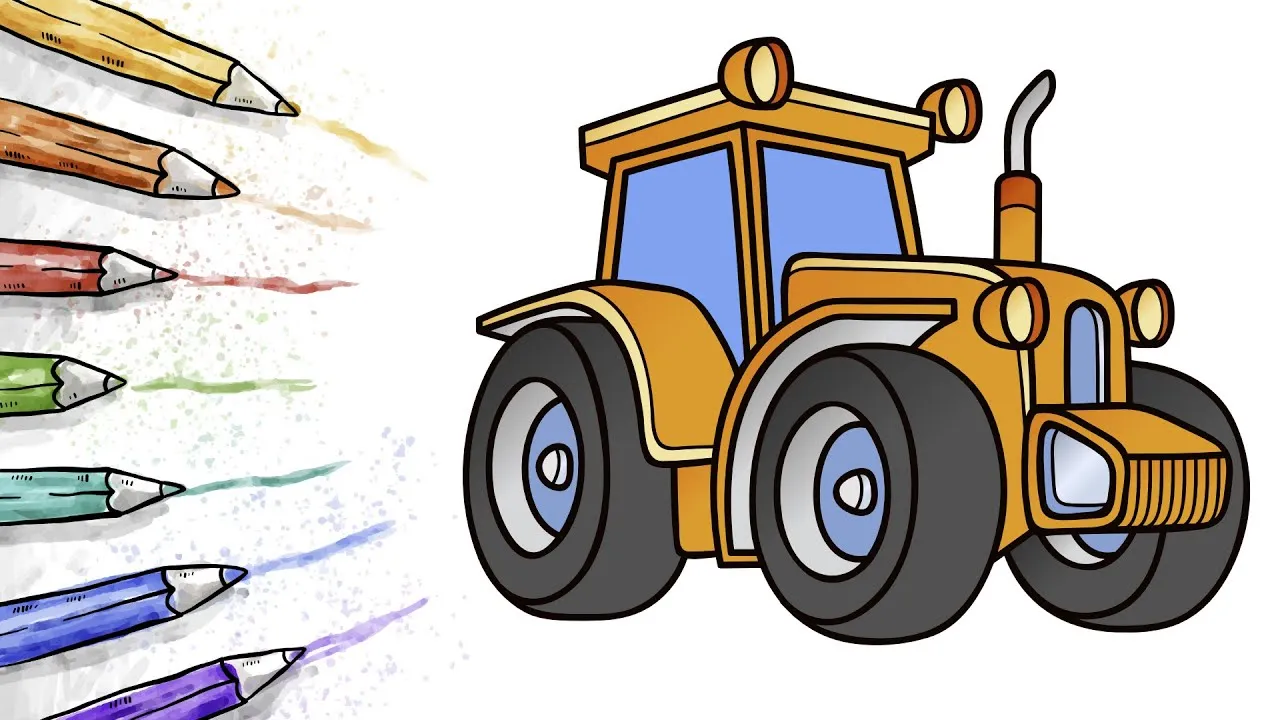 Jak narysować John Deere: Proste kroki do idealnego rysunku traktora