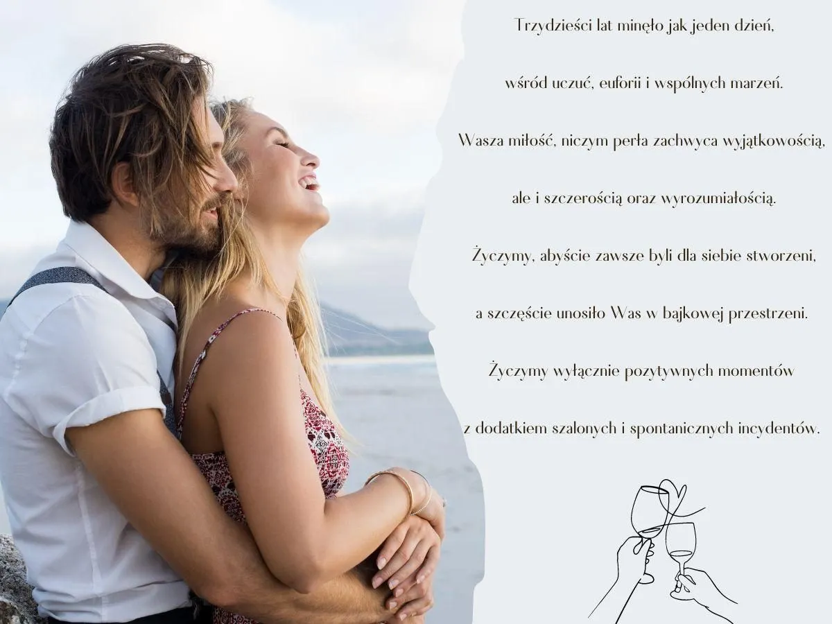 Oryginalne życzenia na rocznicę ślubu wzruszające i zabawne