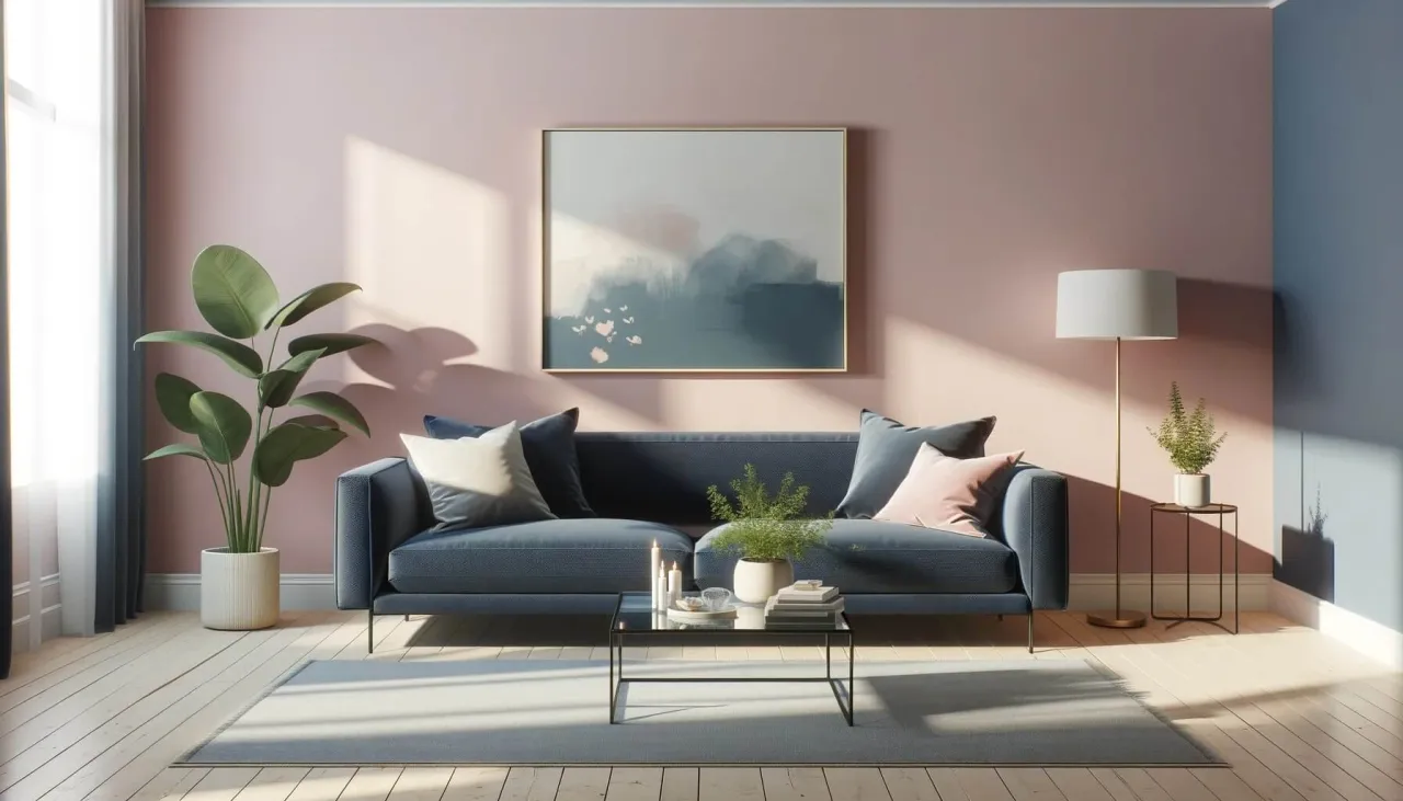 Jakie ściany do granatowej kanapy? Odkryj idealne kolory dla wnętrza