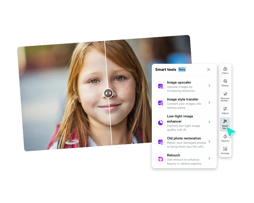 Wygładzanie zdjęć online - proste narzędzia do poprawy portretów