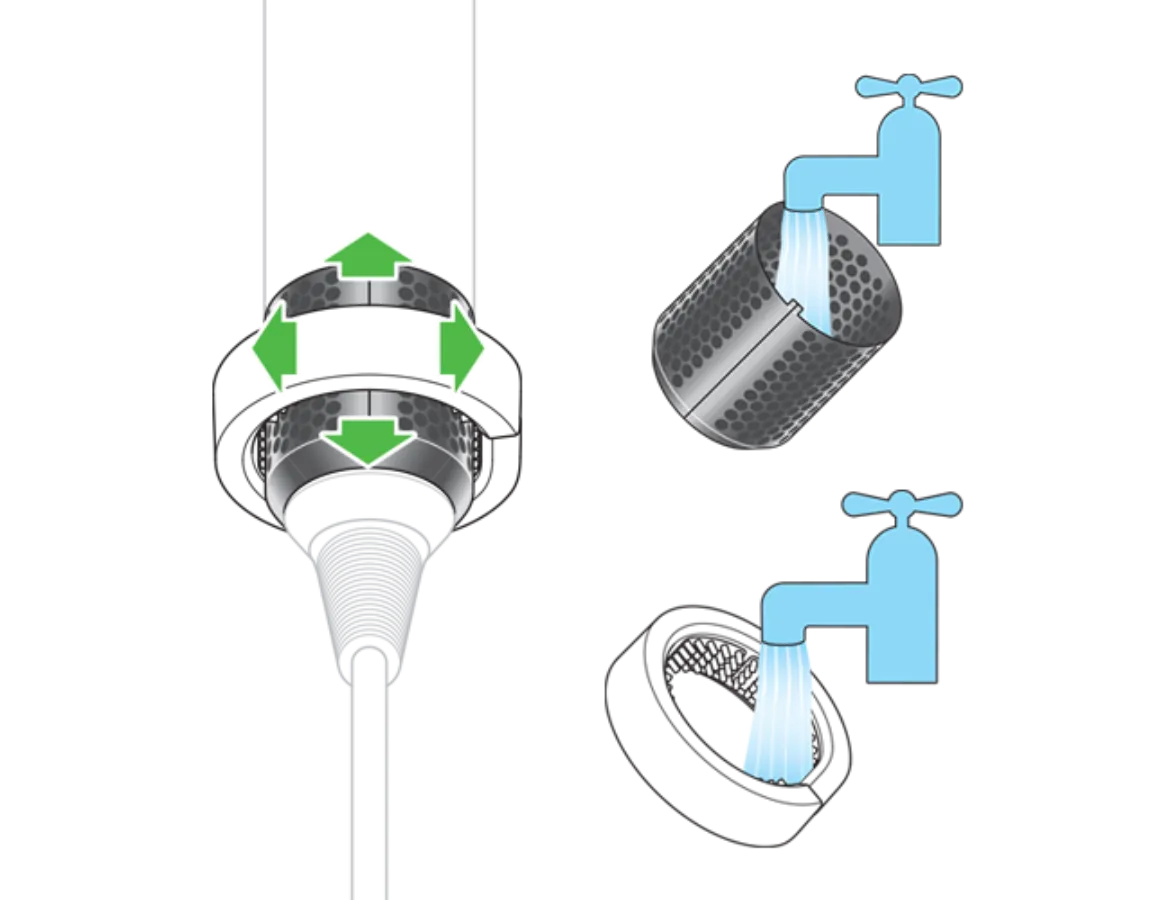 Jak czyscić filtr Dyson Airwrap, aby uniknąć problemów z urządzeniem