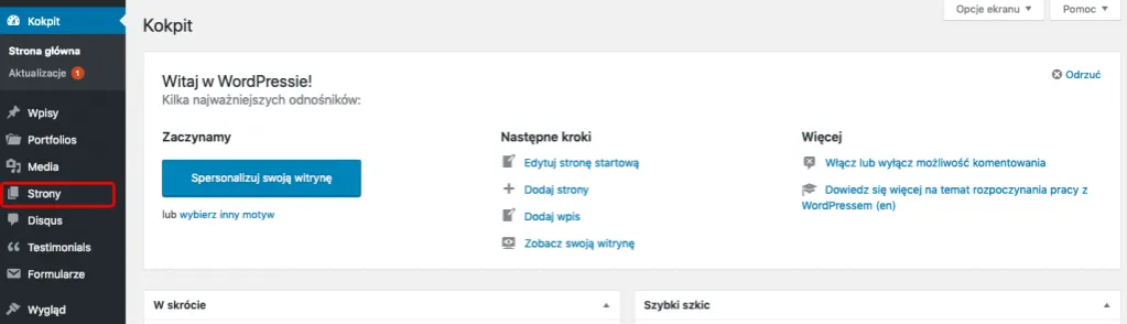 Jak dodać podstronę w WordPress i uniknąć najczęstszych błędów