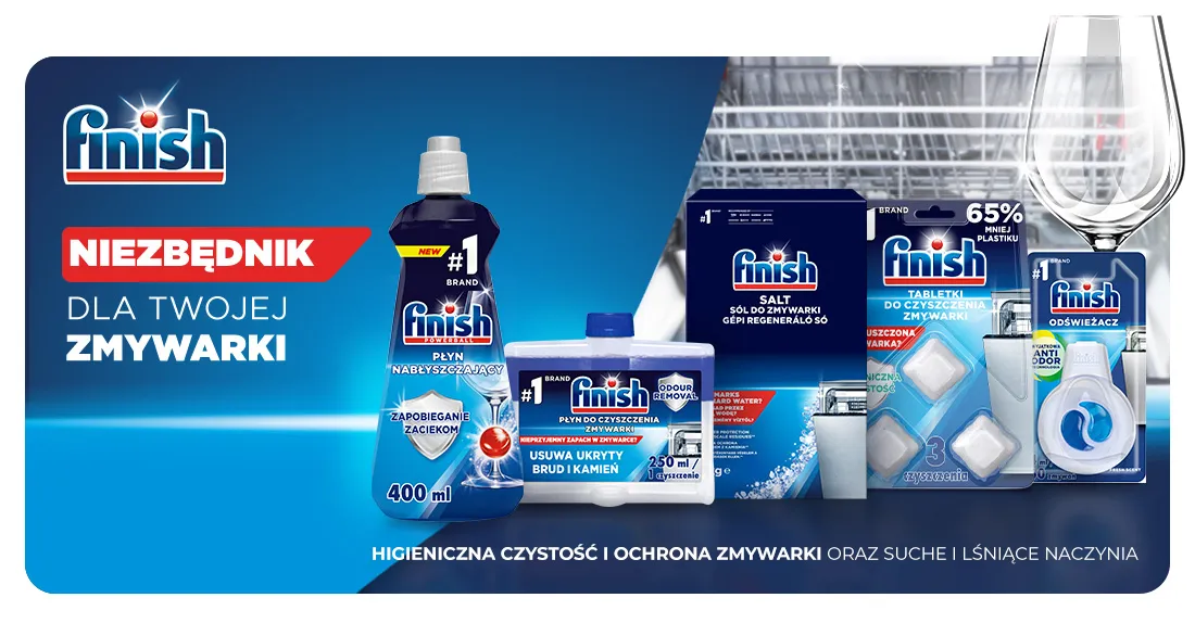 Jak używać płynu do czyszczenia zmywarek Finish, aby uniknąć usterek