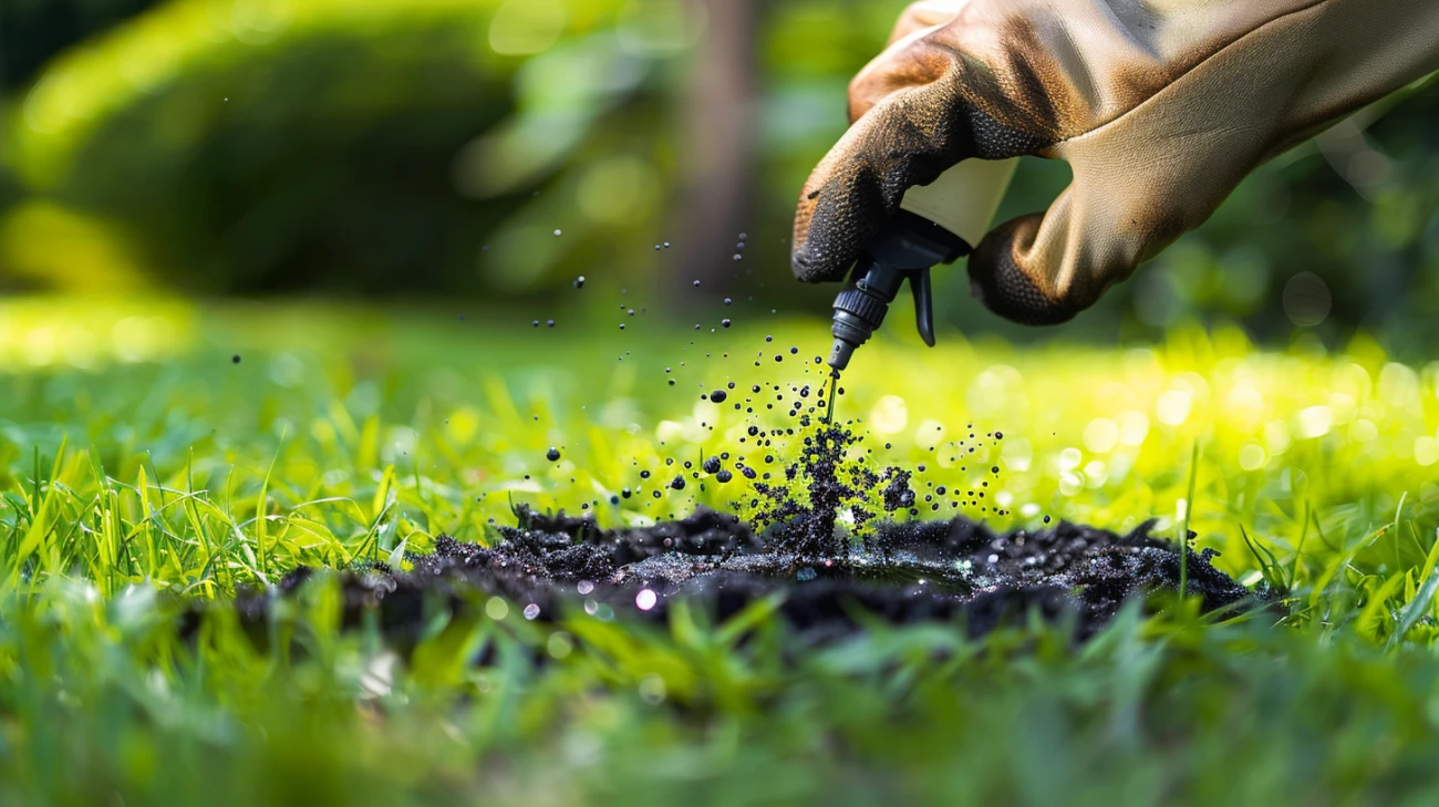Usuwanie czarnej pleśni z trawnika: Skuteczne metody 