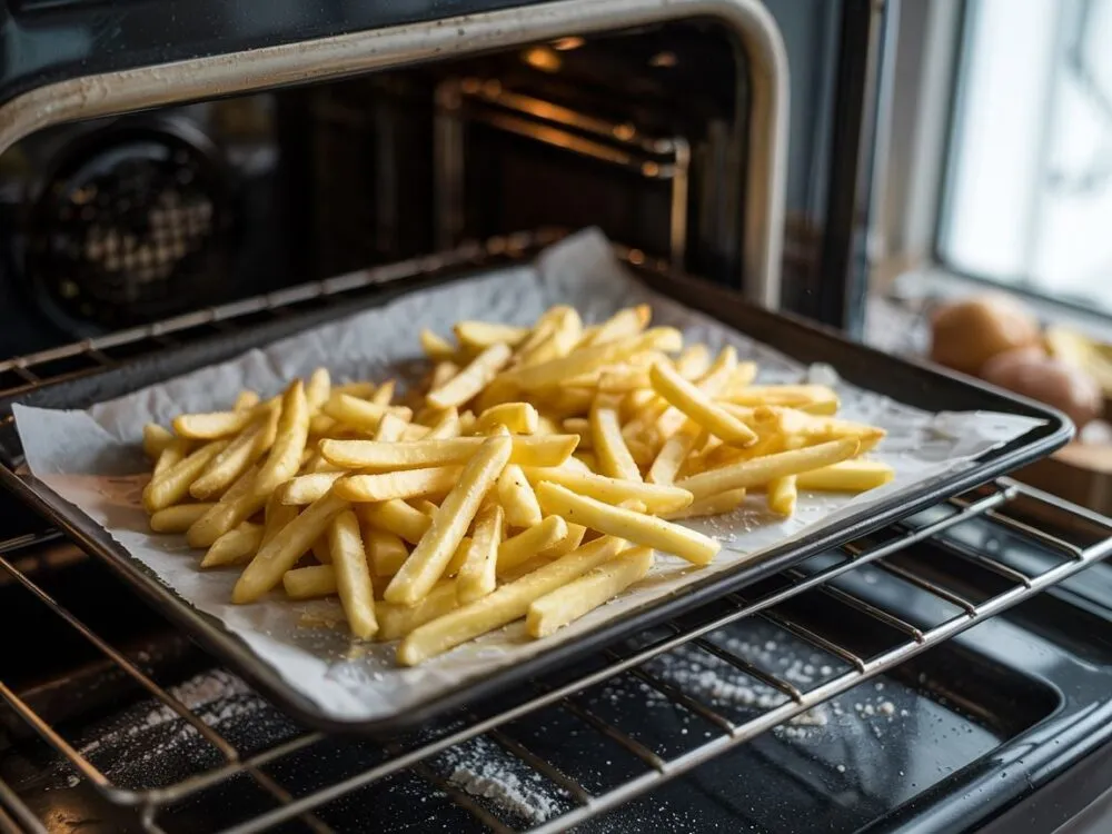 Perfekcyjne frytki z piekarnika: Czas, temperatura i sekrety chrupkości