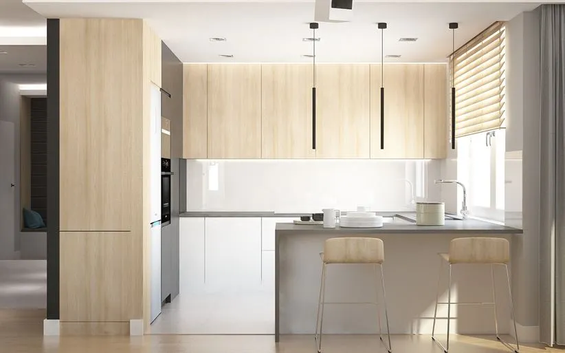 Kuchnia z wyspą i hokerami: jak stworzyć funkcjonalną przestrzeń