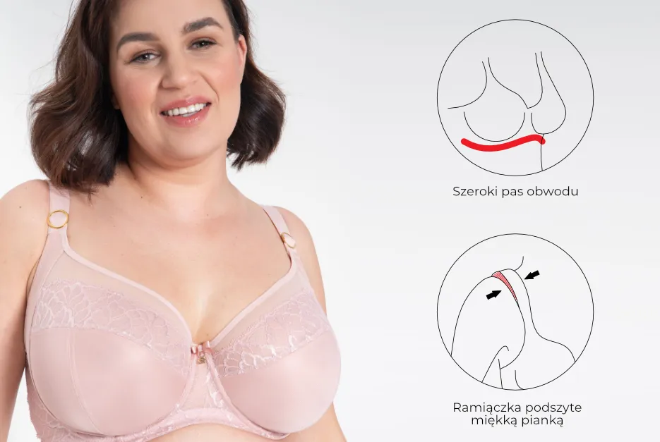 Duży biust: jak wybrać idealny biustonosz? 5 kluczowych cech