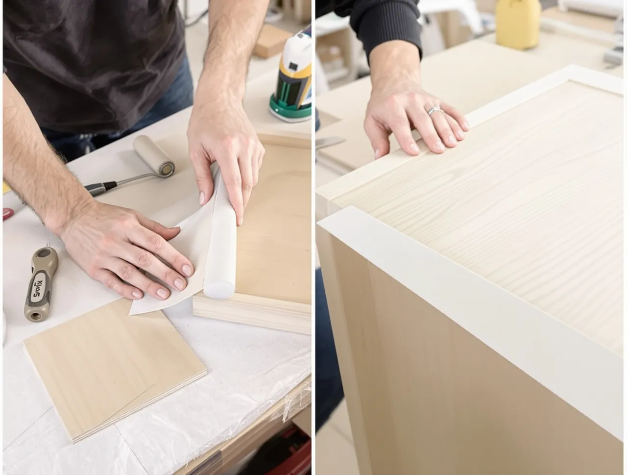 Oklejanie mebli krok po kroku: Poradnik DIY dla każdego Oklejanie mebli krok po kroku: Poradnik DIY dla każdego