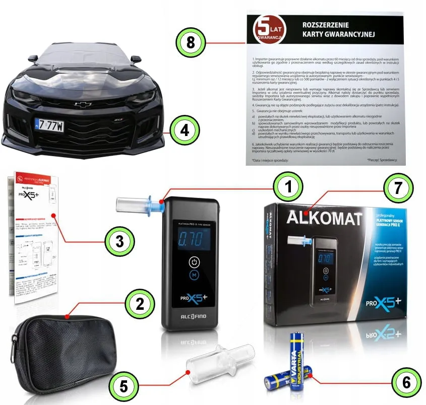 Jak odblokować alkomat Pro X-5 i uniknąć kosztownej kalibracji