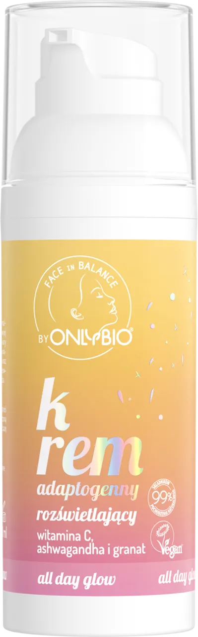 OnlyBio krem rozświetlający: Sekret promiennej skóry bez makijażu