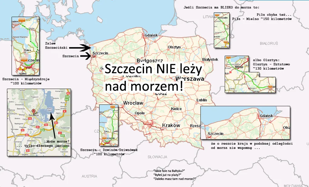 Czy Szczecin leży nad Bałtykiem? Rozwiewamy mit i wyjaśniamy