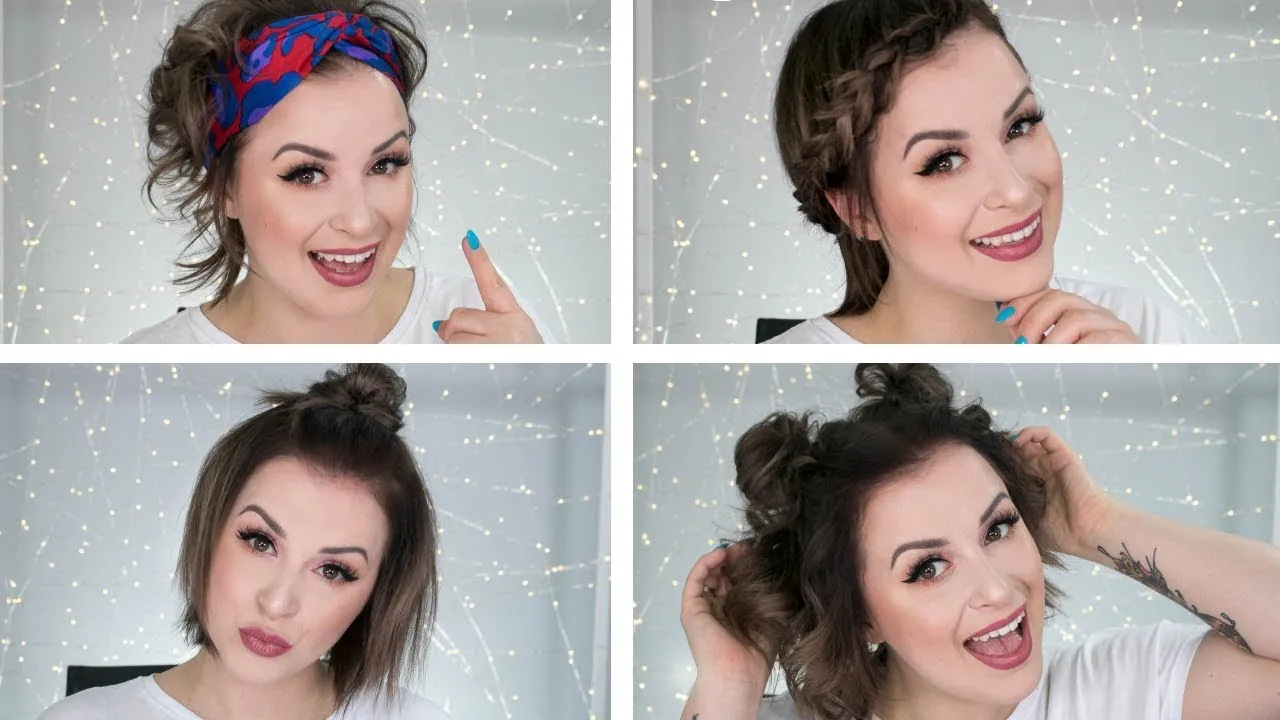 Najmodniejsze uczesania krótkich włosów? Idealna fryzura w minutę