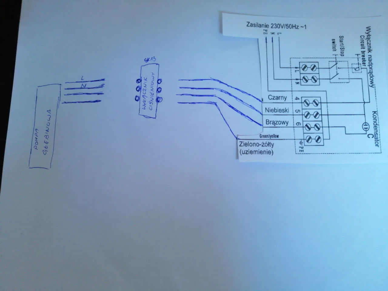 Podłączenie pompy głębinowej - Schemat elektryczny i bezpieczeństwo Podłączenie pompy głębinowej - Schemat elektryczny i bezpieczeństwo